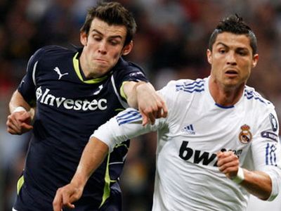 Real Madrid Cristiano Ronaldo Gareth Bale Jose Mourinho Tottenham