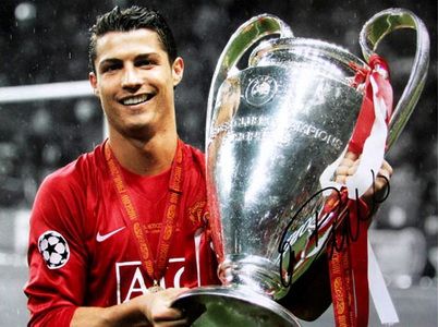 Cristiano Ronaldo Champions League Manchester City Manchester United Real Madrid