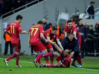 
	&quot;Bravo lor, felicitari!&quot; Regele fotbalului romanesc se inchina in fata stelistilor! Mesajul emotionant primit de stelisti dupa victoria magica:
