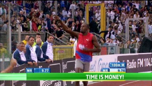 
	Performanta uriasa a lui Bolt! Va castiga 15.000 de euro pe secunda! Cum se va umple de bani cel mai rapid om din lume:
