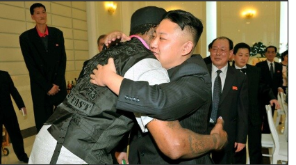 FOTO FABULOS! Dennis Rodman s-a intalnit cu CEL MAI TEMUT om de pe PLANETA! Cadoul primit de la Kim Jong-un l-a lasat interzis:_3