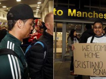 
	VIDEO Bine ai venit acasa! Cristiano Ronaldo s-a intors la Manchester! Cum a fost primit de fani si ce tactica pregateste Mourinho:
