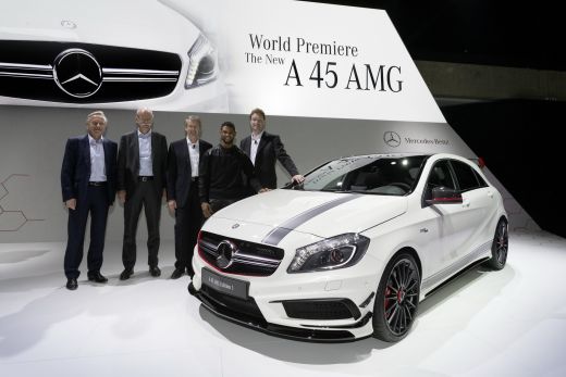VIDEO Cel mai JUCAUS Mercedes din istorie! S-a lansat A 45 AMG la Geneva! Uita de Porsche, VW sau Ford GT!_20