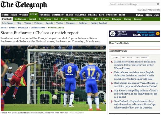 Raul Rusescu, EROU NATIONAL: "Chelsea nu merita sa joace aici!" Guardian a incercat sa ascunda meciul: FOTO_5