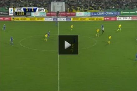 Dan Petrescu a ratat sansa de a urca pe loc de Europa: Kuban 1-1 Dinamo Moscova! Kokorin a inscris un gol superb! Kuban a terminat meciul cu Bucur si Niculae in atac! VIDEO_2