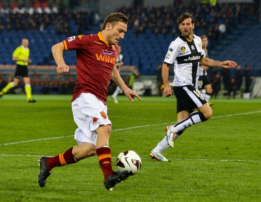 Francesco Totti AC Parma AS Roma