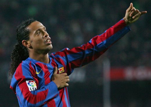 Ronaldinho Barcelona Brazilia