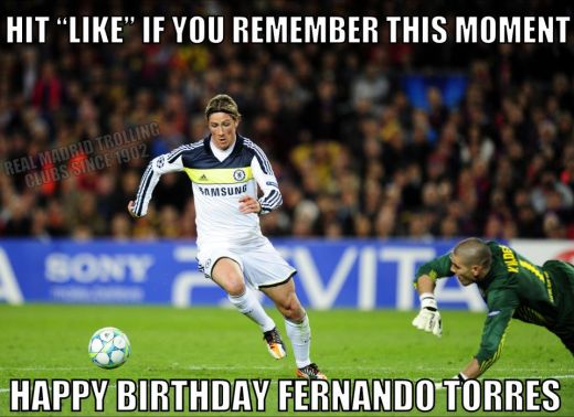 Cea mai trista zi de nastere pentru Fernando Torres! Atacantul care a eliminat Steaua din EL a primit cel mai urat "cadou"! Ce dedicatie a primit de la un jucator de la Real:_1