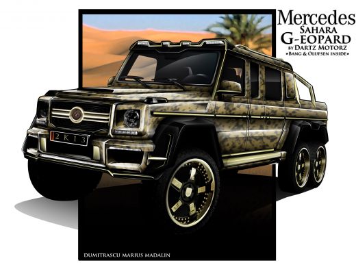 EXCLUSIV ProMotor: Primul Mercedes 6x6 a fost TUNAT de un roman! Luxul INCREDIBIL prin care se plimba seicii in desert! FOTO:_2