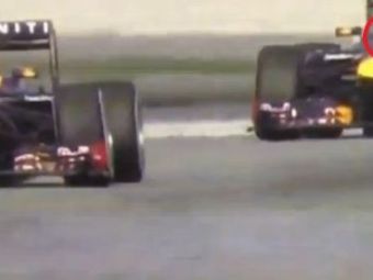 
	Semne OBSCENE la Formula 1! Vettel si Webber au pornit un razboi, chiar daca sunt colegi de echipa! Ce si-au aratat pe pista, cand s-au depasit! VIDEO
