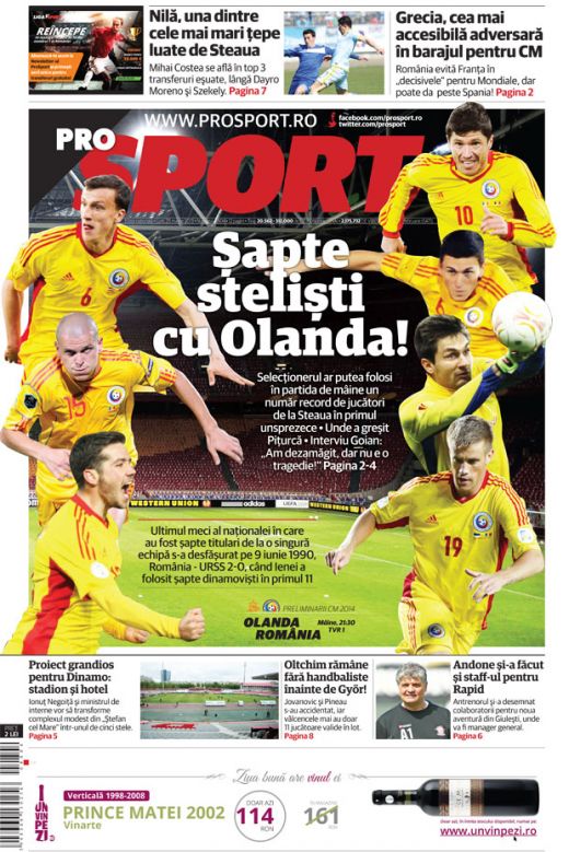 TITLURILE ZILEI | Stire BOMBA pe prima pagina din Sport Catalunya: Neymar a semnat cu Barca! AS: Kun Aguero, primul pe lista Realului! ProSport: 7 stelisti in primul 11!_6