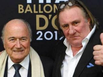 Gerard Depardieu se face presedinte la FIFA! ROL ISTORIC jucat de cel mai tare actor din istoria Frantei: