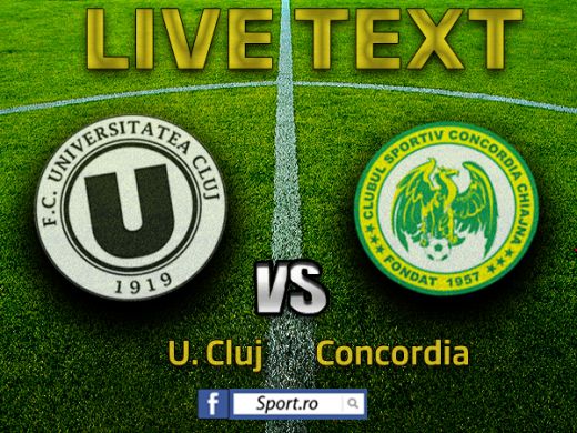 Liga I Concordia Chiajna Universitatea Cluj