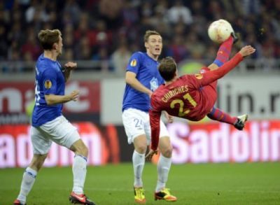 Vlad Chiriches FC Sion gol foarfeca Servette Geneva Steaua