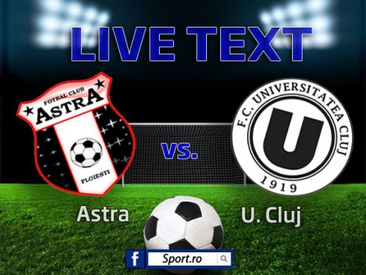 Liga 1 Astra Giurgiu U Cluj