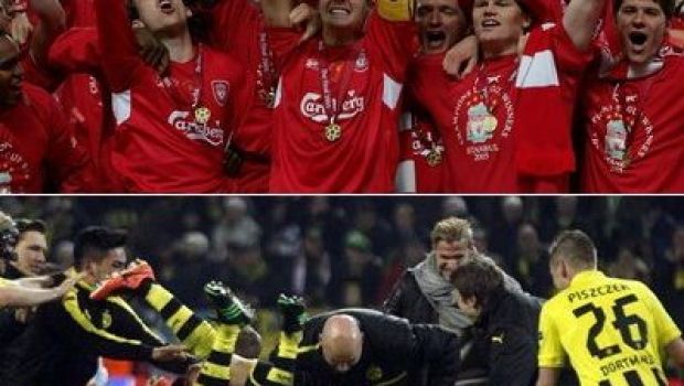 
	Minunea de la Dortmund, NEBUNIA de la Istanbul sau &#39;crima&#39; lui &#39;Baby face KILLER!&#39; Momentele care au schimbat Liga Campionilor pentru totdeauna! Top 3 reveniri din istorie:
