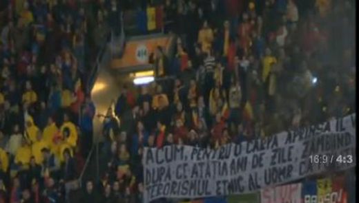 Romania - Ungaria, cu portile inchise? Ancheta FIFA dupa un banner al fanilor romani! Reactia lui Mircea Sandu_1