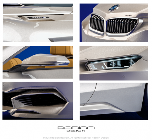 Concept DEMENTAL BMW realizat de un roman! Cum arata un posibil M9 Roadster! Galerie FOTO:_7