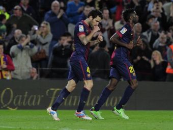 
	Barca e dependenta de Messi! Villa a ratat penalty, Fabregas a salvat-o pe Barca in minutul 84! Barcelona 1-0 Levante! VIDEO
