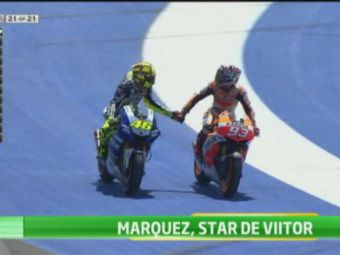 
	Se naste o noua legenda in mondialul de motociclism! La 20 de ani, spaniolul Marc Marquez a devenit cel mai tanar castigator in MotoGP!

