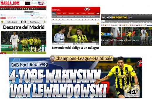 Umilinta REALA pentru Ronaldo si Mourinho! Lewandowski a dat 4 goluri si Dortmund este cu un pas in finala! Borussia 4-1 Real Madrid! Vezi toate fazele meciului - VIDEO_14