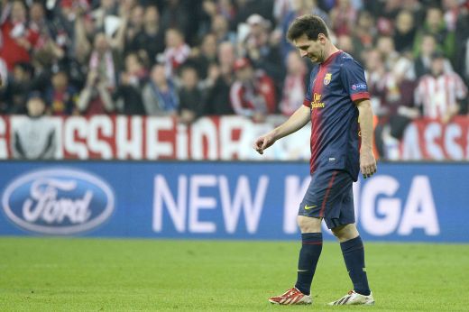 Gica Popescu fc barcelona Lionel Messi