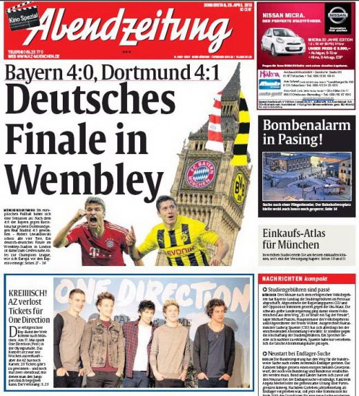 TITLURILE ZILEI | KICKER: 'Wembley, venim!' AS: 'Incepem operatiunea 3 la 0'! Ce scriu ziarele din Europa dupa umilinta Realului:_6
