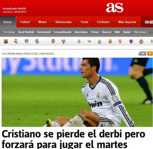 Anunt de COSMAR la Madrid: s-a rupt Cristiano Ronaldo! Real ramane fara cel mai important jucator pentru derby-ul finalului de sezon! Ce a patit CR7:_2