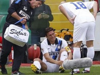 
	&quot;O sa ma intorc si mai PUTERNIC!&quot; Zanetti nu renunta la fotbal dupa accidentarea groaznica! Mesajul de pe patul de spital:
