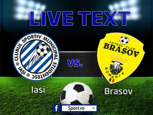 CSMS Iasi FC Brasov Liga 1 Sorin Cartu