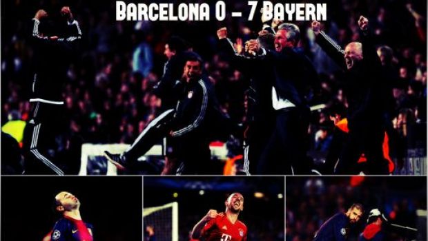 
	MASACRU! A murit tiki-taka! Bayern e BOMBA ATOMICA a Europei! Super gol Robben, autogol incredibil Pique! Fazele din Barcelona 0-3 Bayern 

