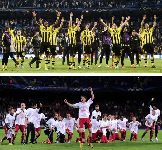 Meciul decisiv se joaca pe Wembley! Borussia Dortmund 1-1 Bayern! Mesajul dur al galeriei lui Dortmund: "F*** off Gotze!" Grosskreutsz si Gomez au marcat golurile_1