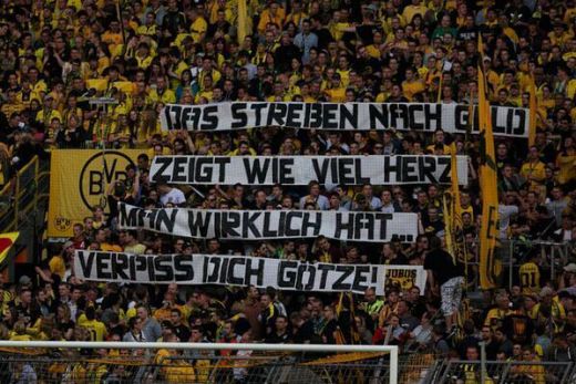 Meciul decisiv se joaca pe Wembley! Borussia Dortmund 1-1 Bayern! Mesajul dur al galeriei lui Dortmund: "F*** off Gotze!" Grosskreutsz si Gomez au marcat golurile_2