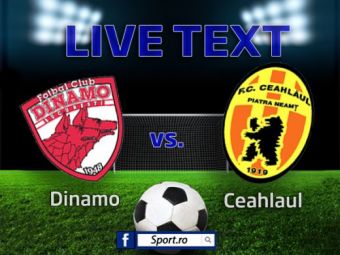 
	Dinamo se incurca inainte de marele derby! Alexe a salvat un punct, Dinamo se indeparteaza de locul 2! Dinamo 1-1 Ceahlaul! Vezi toate fazele:
