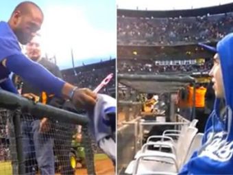
	Moment MAGIC pe un stadion din America: un jucator a facut GESTUL ANULUI pentru un pusti care mai are 90 de zile de trait! VIDEO:
