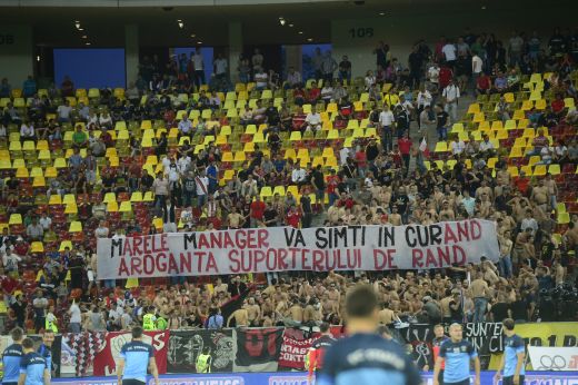 Atac extrem de DUR al lui Dinamo la adresa lui Meme Stoica: "Un GOLAN incontestabil!" Clubul ii dedica banner-ul controversat al galeriei:_2