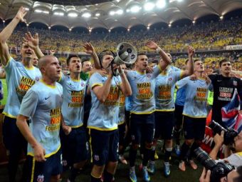 
	MEGA petrecere la Steaua dupa victoria din derby! CAMPIONII au sarbatorit mai devreme titlul! Cum l-au luat LA MISTO pe Szukala: VIDEO
