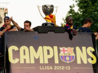 
	Barcelona danseaza, campionii se distreaza! ZIUA in care Madridul lui Mourinho s-a facut MIC DE TOT! FOTO de la party-ul Barcei:
