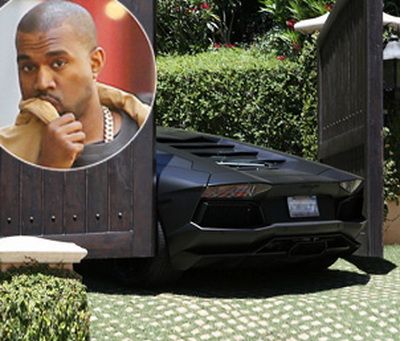 Kanye West Lamborghini Aventador