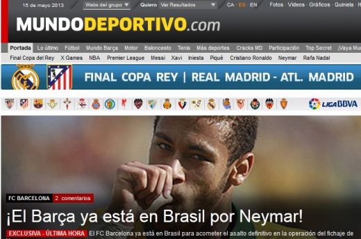 Telenovela 'Neymar', inca un episod! Ziarul de casa al Barcei scrie ca sefii au plecat in Brazilia! Realul i-a speriat pe catalani!_2