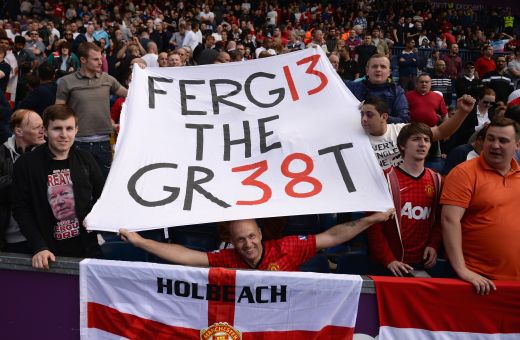 THRILLER! Ferguson a plecat suparat dupa 5-5 cu WBA! Un fan a vrut sa intre pe teren! Super FOTO de la 'Fergie 1500', ultimul meci al lui Sir Alex:_3