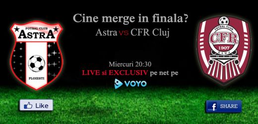 VIDEO CFR e in finala Cupei! Astra 0-2 CFR Cluj! Felgueiras a fost inger pazitor pentru clujeni! Astra a ratat din toate pozitiile!_1