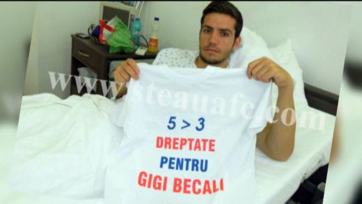 
	Steaua pregateste un mesaj special la meciul cu Brasov! Cum il vor sustine jucatorii pe Gigi Becali: VIDEO
