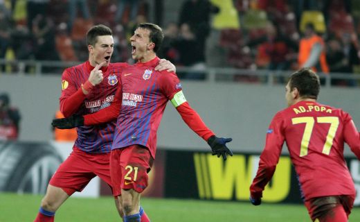Steaua Europa League Raul Rusescu Vlad Chiriches