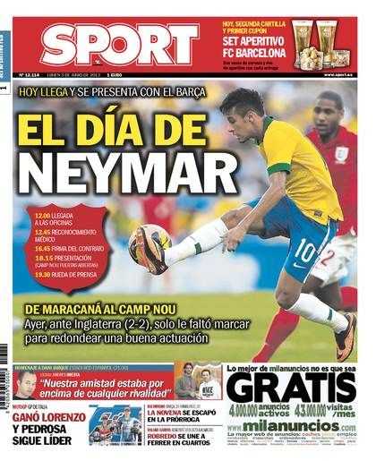 Neymar Day in Barcelona | Brazilianul a fost prezentat oficial! Nou Camp a fost plin, fanii au inventat deja un cantec! Declaratie NEBUNA a lui Neymar despre Messi:_1