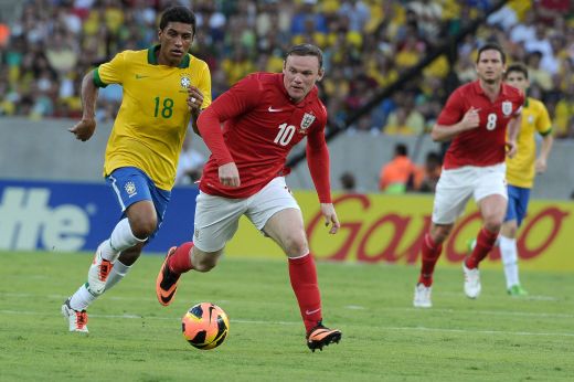 Wayne Rooney Anglia Brazilia