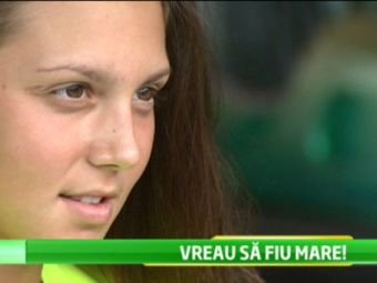 Sharapova de Romania e gata sa cucereasca tenisul mondial: &quot;Vreau sa-i calc pe urme!&quot; Noua senzatie a tenisului din Romania: