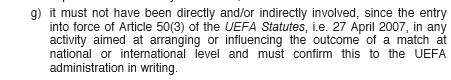 UEFA a deschis ancheta pentru a judeca situatia Stelei! Verdictul oficial se da pe 24! Cele 3 articole de regulament in baza carora se va lua o decizie:_2