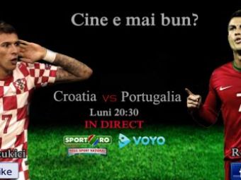 
	Croatia 0-1 Portugalia! Duelul GALACTICILOR Ronaldo si Modric a fost castigat de portughez! CR7 a dat singurul gol al meciului: VIDEO

