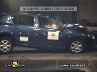 
	VIDEO Dacia, pusa din nou &quot;la zid!&quot; Noi teste de siguranta pentru una dintre cele mai vandute masini low-cost!
